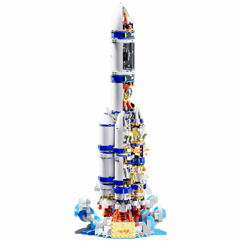 Constructor Rachetă, 1099 piese, în cutie cadou cu instrucțiuni