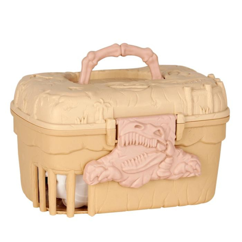 Набор для раскопок и покраски динозавров в кейсе.