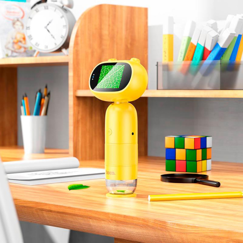 Цифровой микроскоп с многократным увеличением и экраном