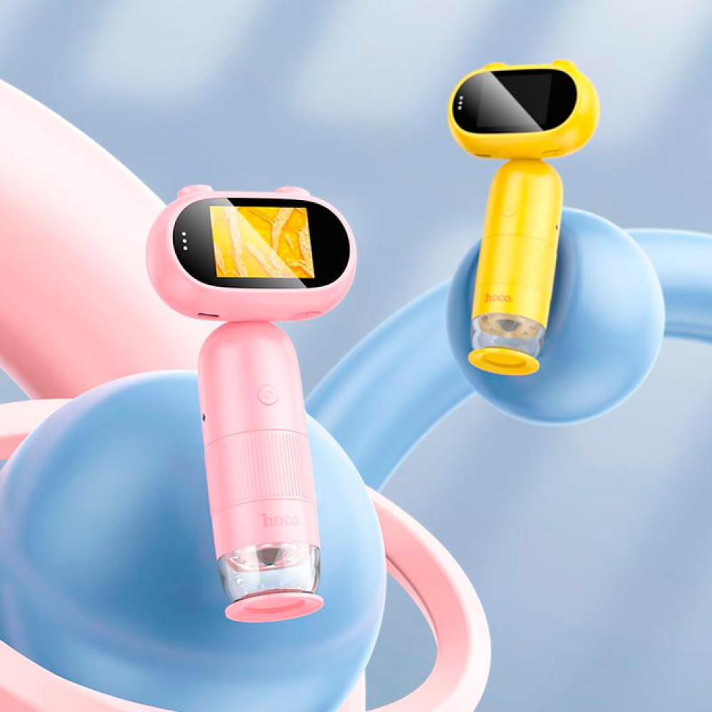 Цифровой микроскоп с многократным увеличением и экраном