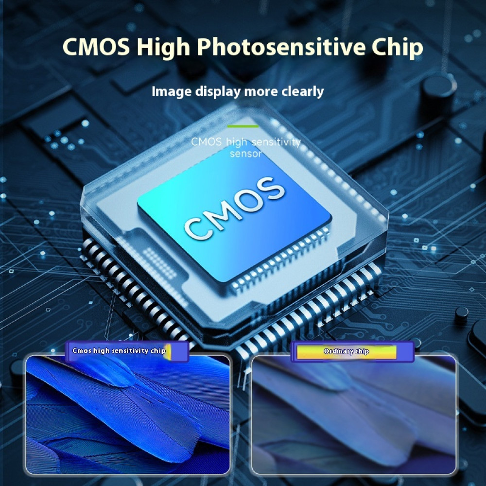 Цифровой микроскоп с многократным увеличением и экраном