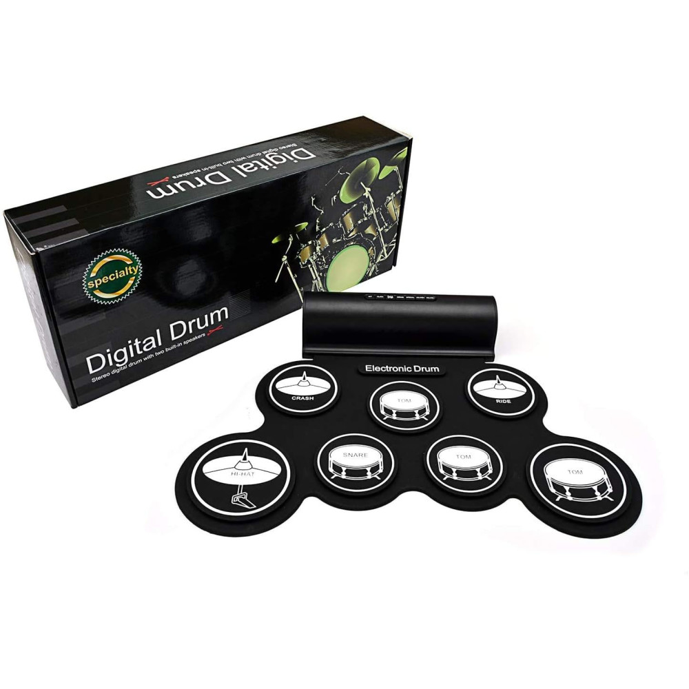 Портативная электронная барабанная установка с аккумулятором