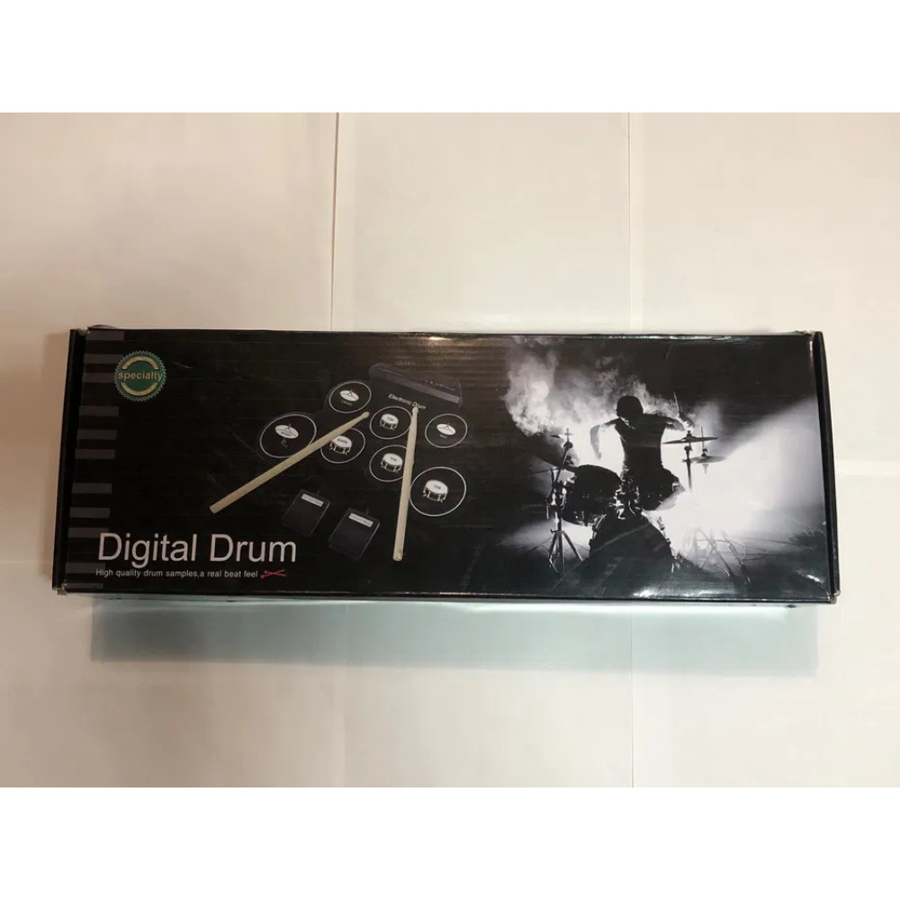 Портативная электронная барабанная установка с аккумулятором