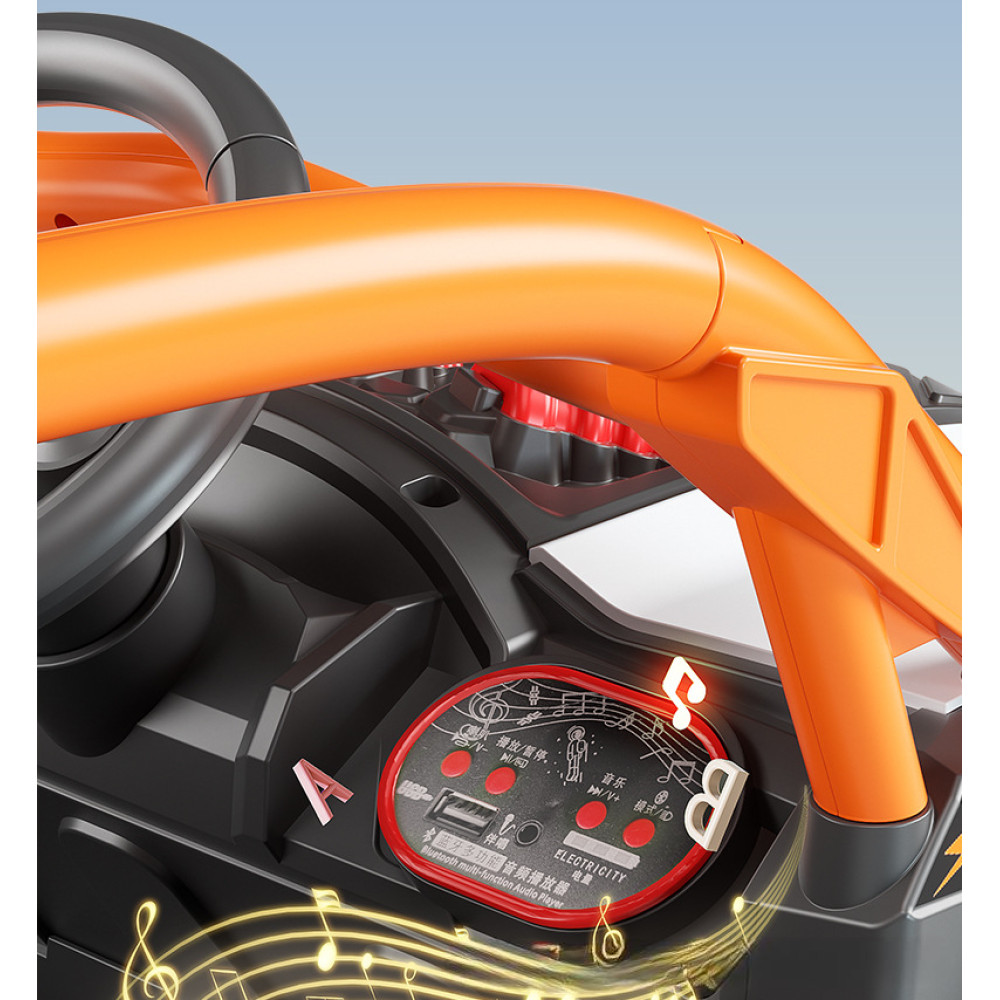 Электромобиль BDL с полным приводом, Bluetooth-пультом и музыкой