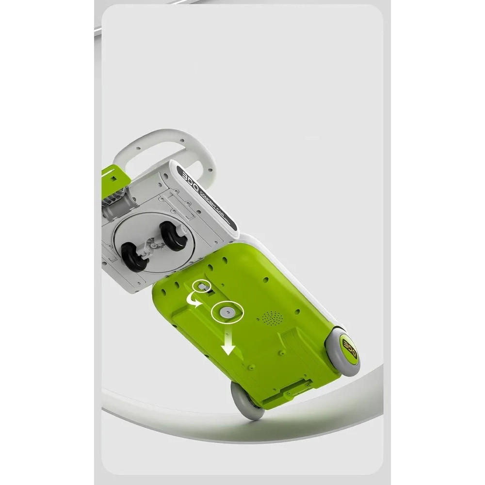 Электромобиль BDQ S08 Green, аккумуляторный, с резиновыми колесами