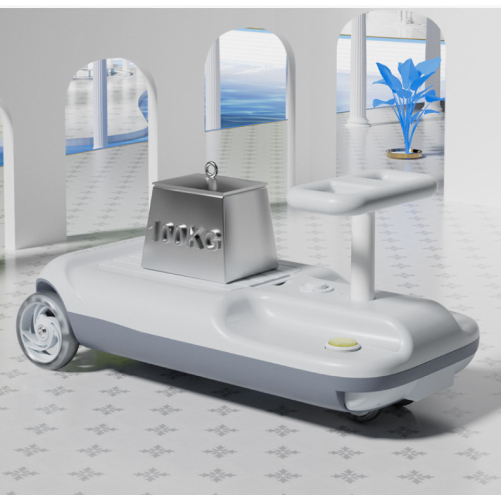 Магнитный транспорт-каток для детей со световыми эффектами колес