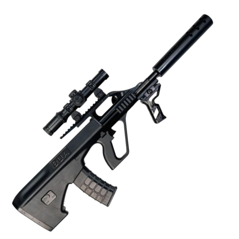 Автомат AUG на орбізах, акумуляторний, чорний