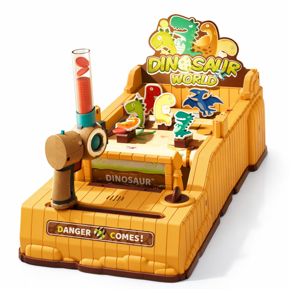 Pinball de masă pentru copii cu dinozaur