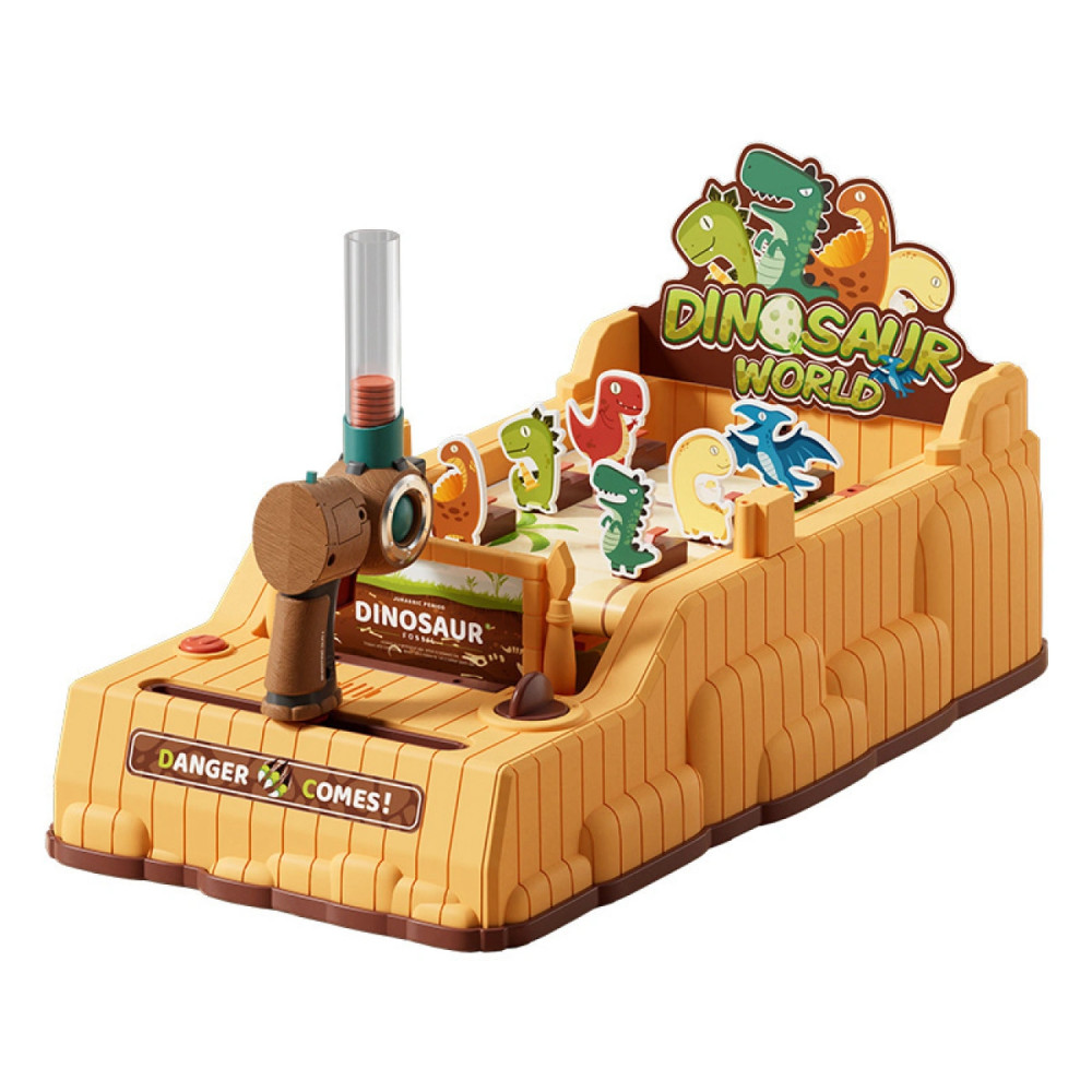 Детский настольный пинбол с динозавром