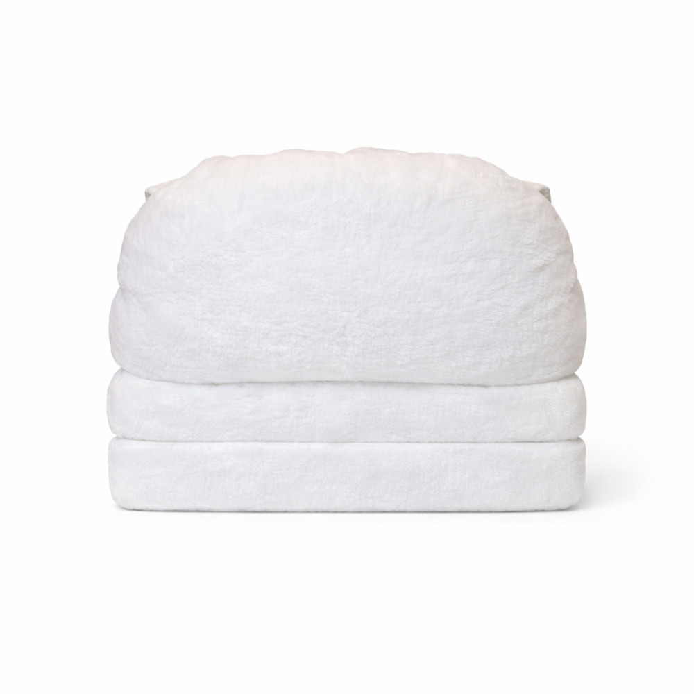 Fotoliu de pluș șezlong în formă de mieluț cu loc de dormit pliabil pe două secțiuni