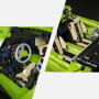 Конструктор Lamborghini Green на 1314 деталей, с инструкцией