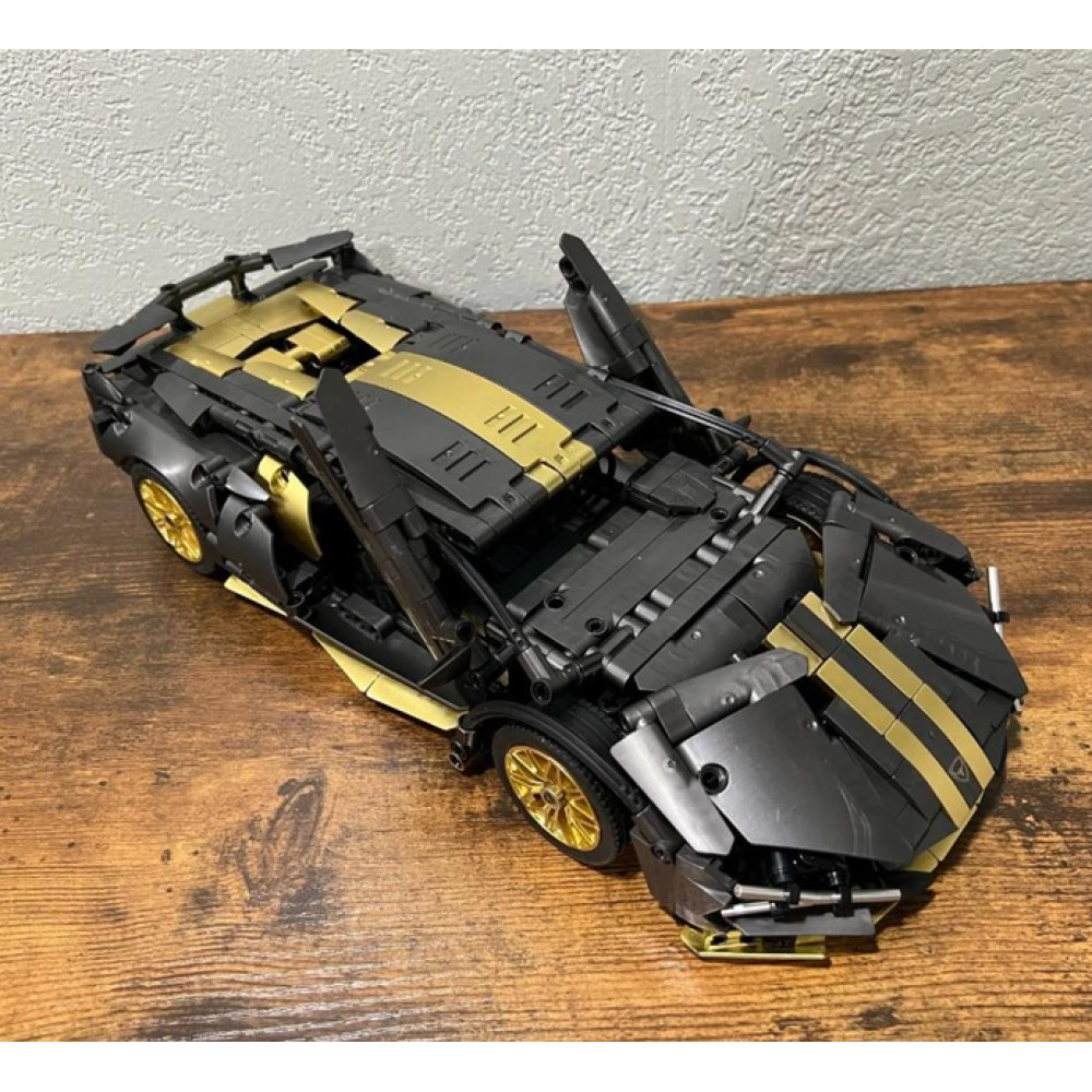 Конструктор Lamborghini Black на 1314 деталей, з інструкцією