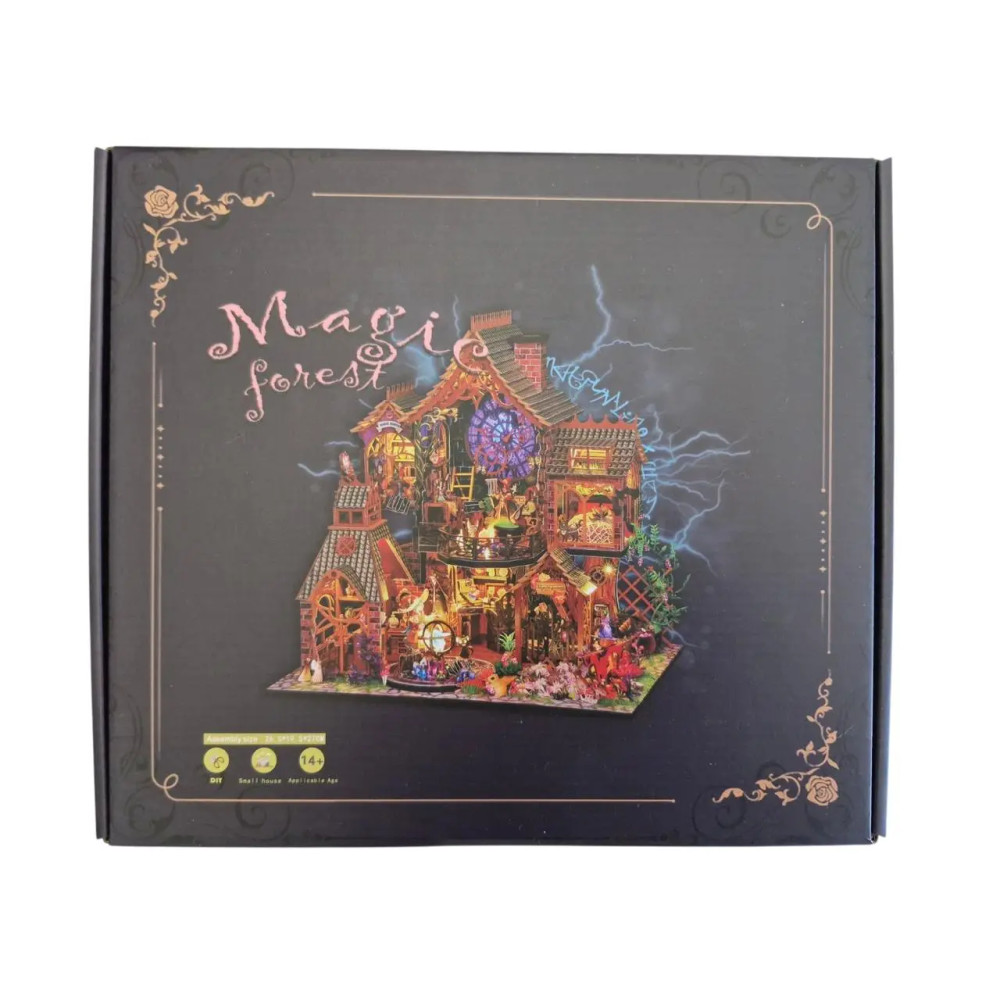 Румбокс конструктор "Волшебный лес" миниатюрный набор с LED-подсветкой