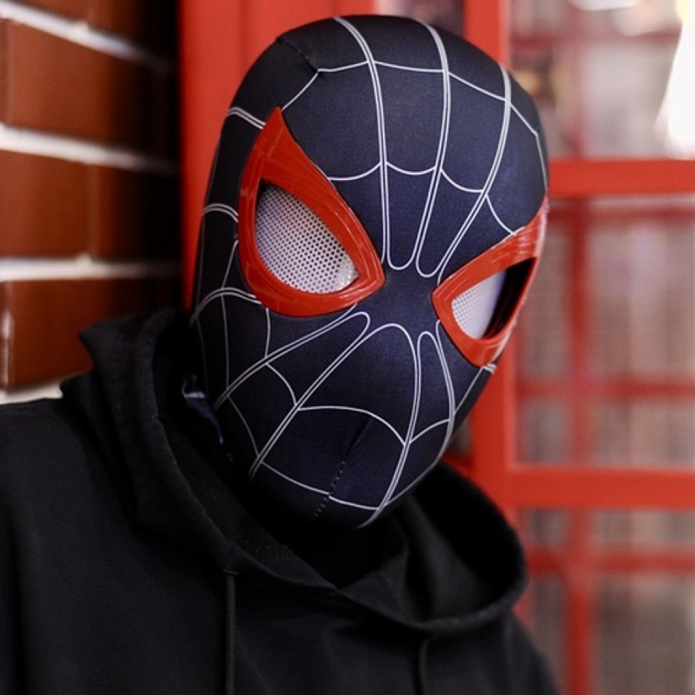 Динамическая маска человека паука с управлением глазами в двух цветах