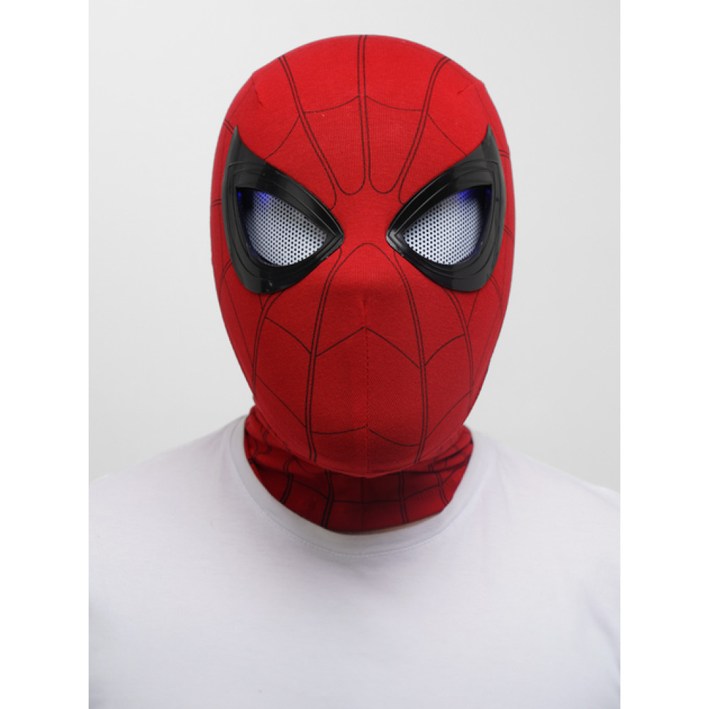 Динамическая маска человека паука с управлением глазами в двух цветах