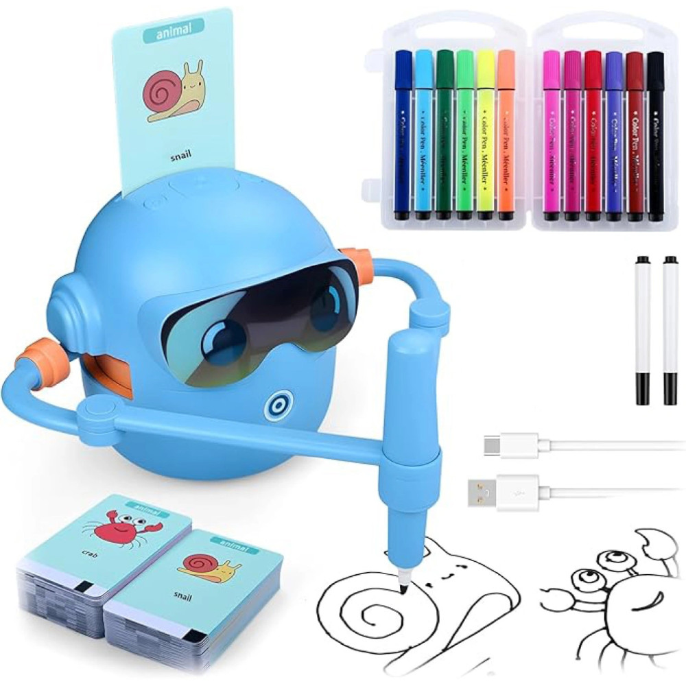 Робо-друг для обучения рисованию и английскому языку