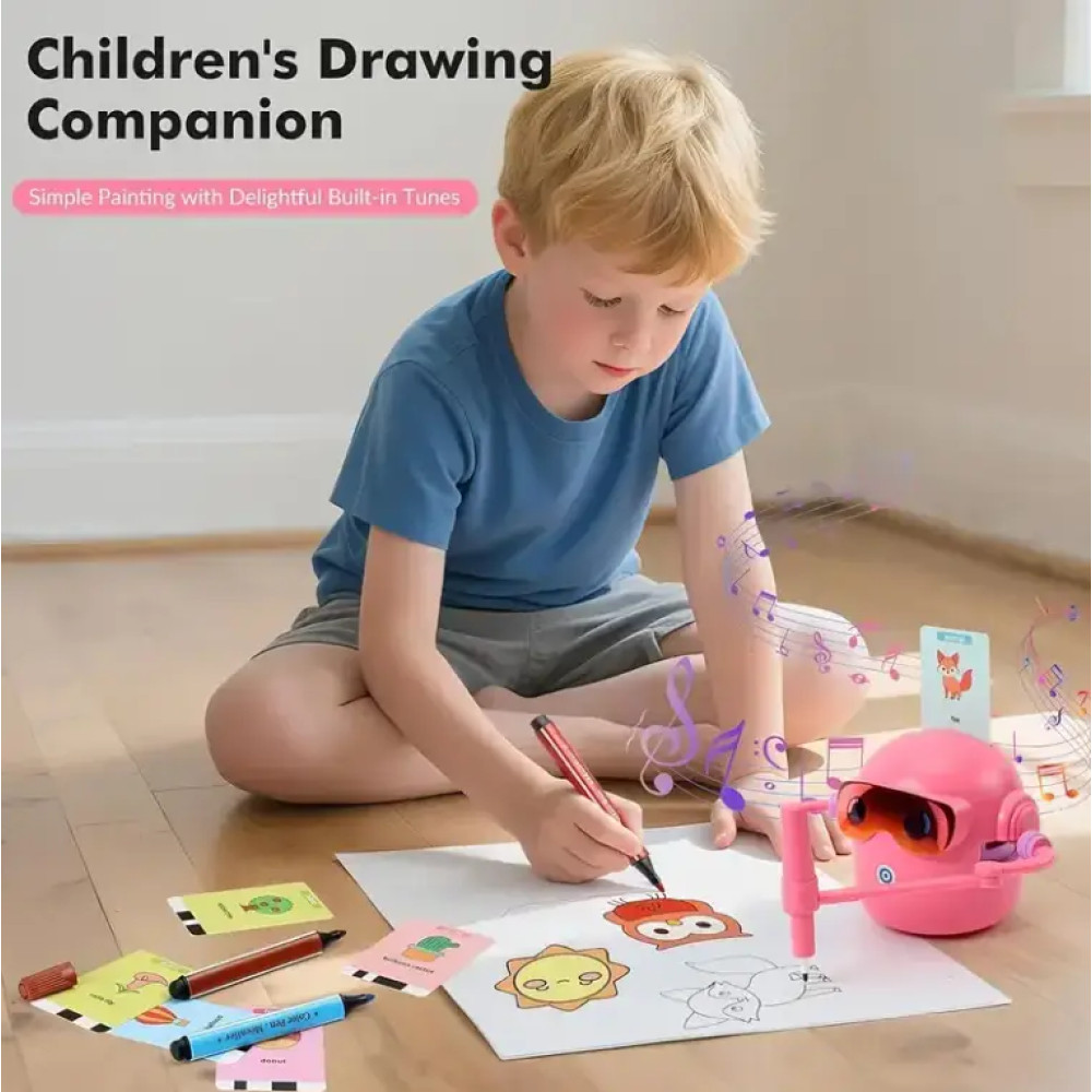 Робо-друг для обучения рисованию и английскому языку