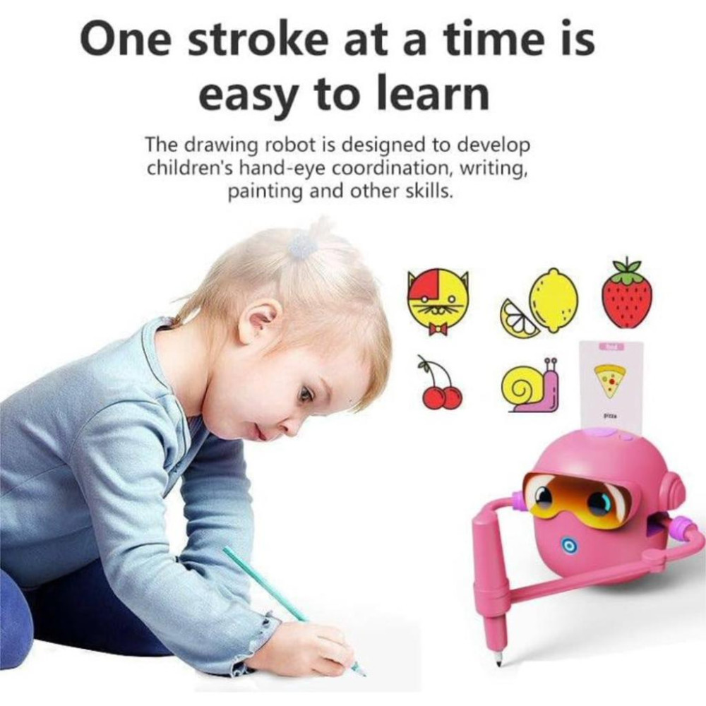 Робо-друг для обучения рисованию и английскому языку