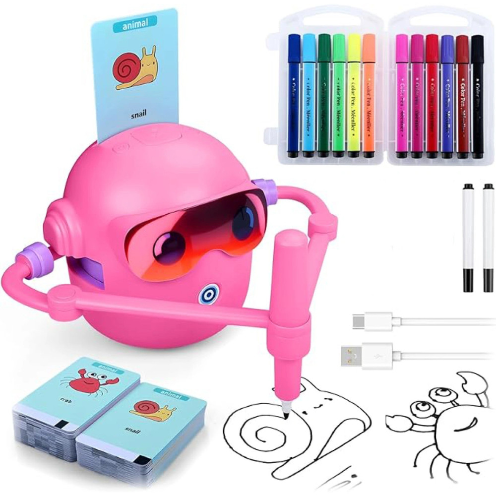 Робо-друг для обучения рисованию и английскому языку