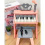 Детское электронное пианино с микрофоном и подсветкой