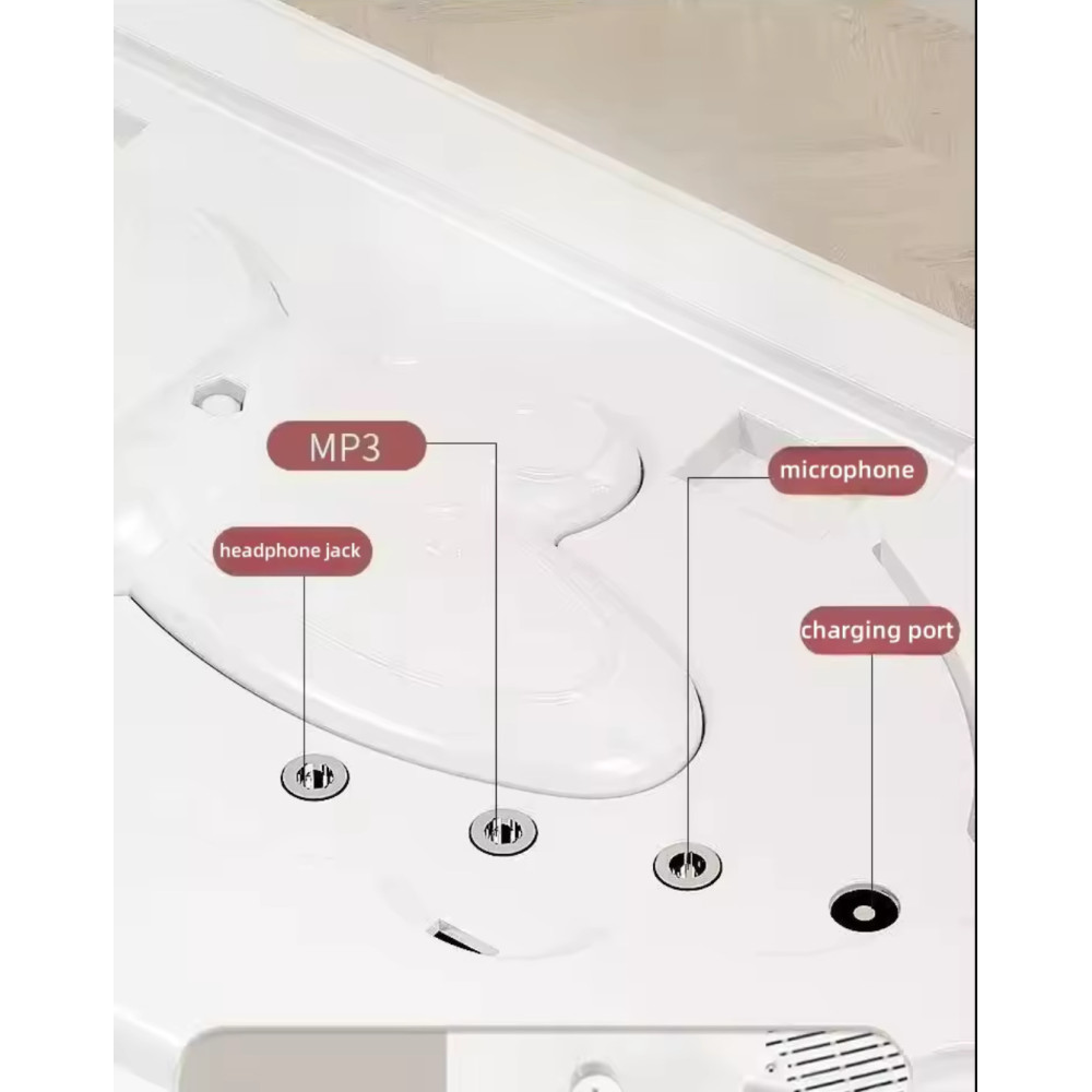 Детское электронное пианино с микрофоном и подсветкой