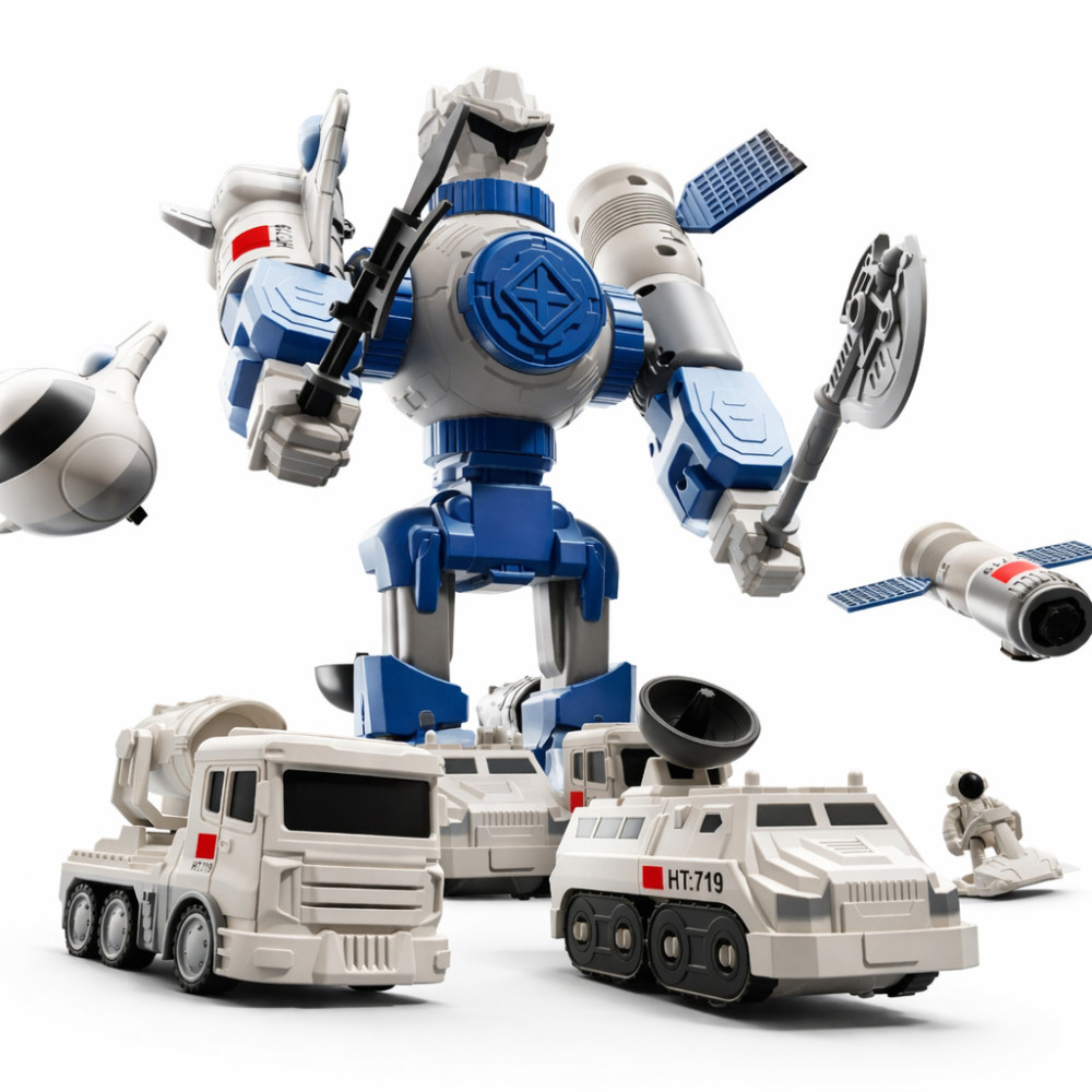 Robot magnetic 10în1 cu container de depozitare