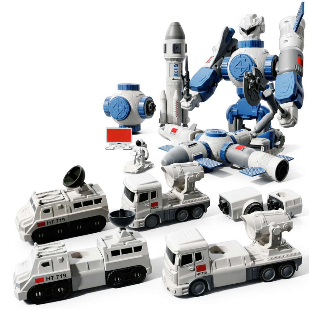 Robot magnetic 10în1 cu container de depozitare