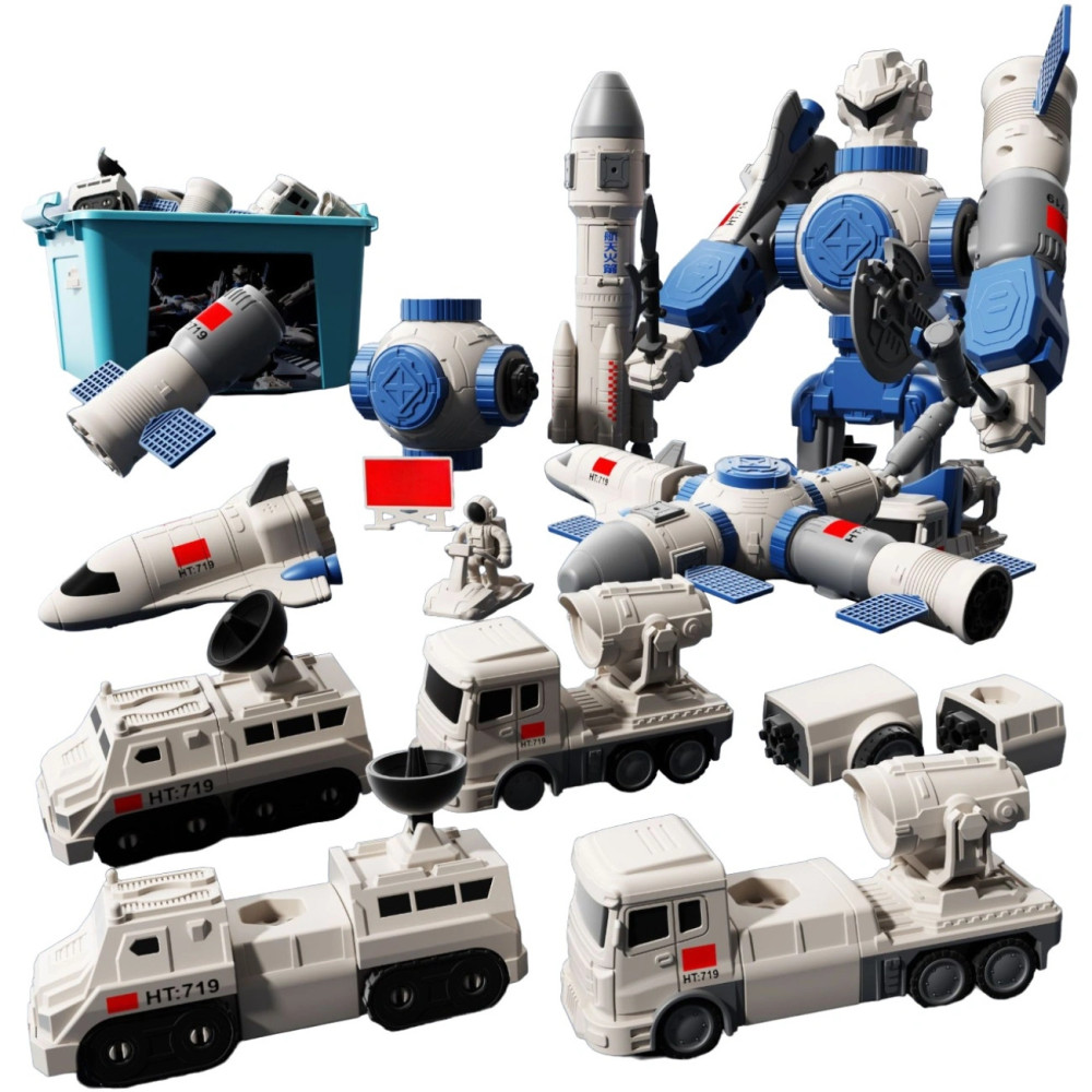 Магнитный робот 10в1 с контейнером для хранения