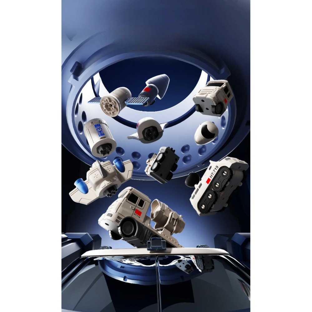 Магнитный робот 10в1 с контейнером для хранения