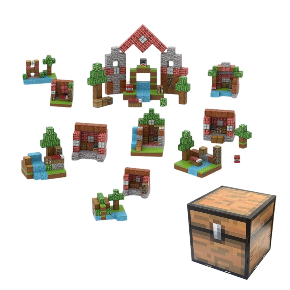 Кирпичный дом у реки 100 блоков