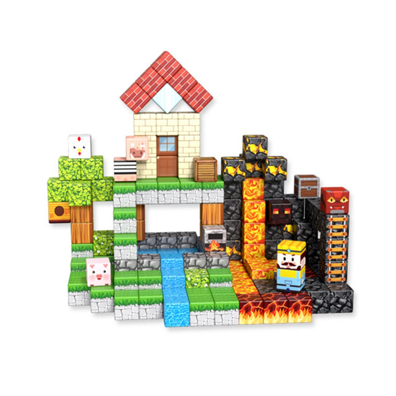 Вулканический дом 148 блоков