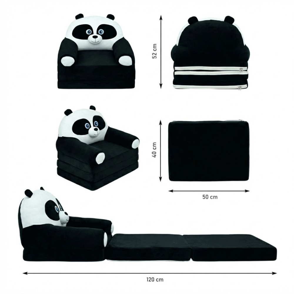 Детское кресло в виде Панды