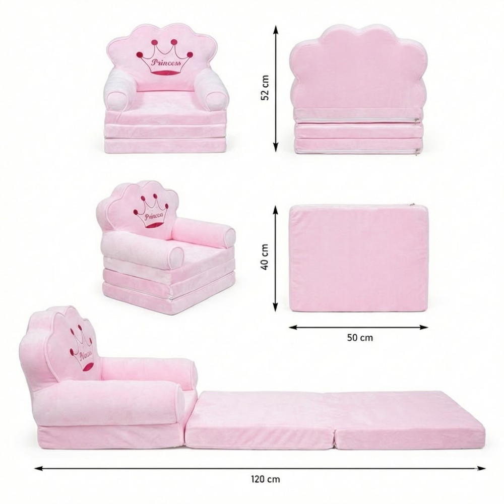 Детское кресло в виде Принцессы