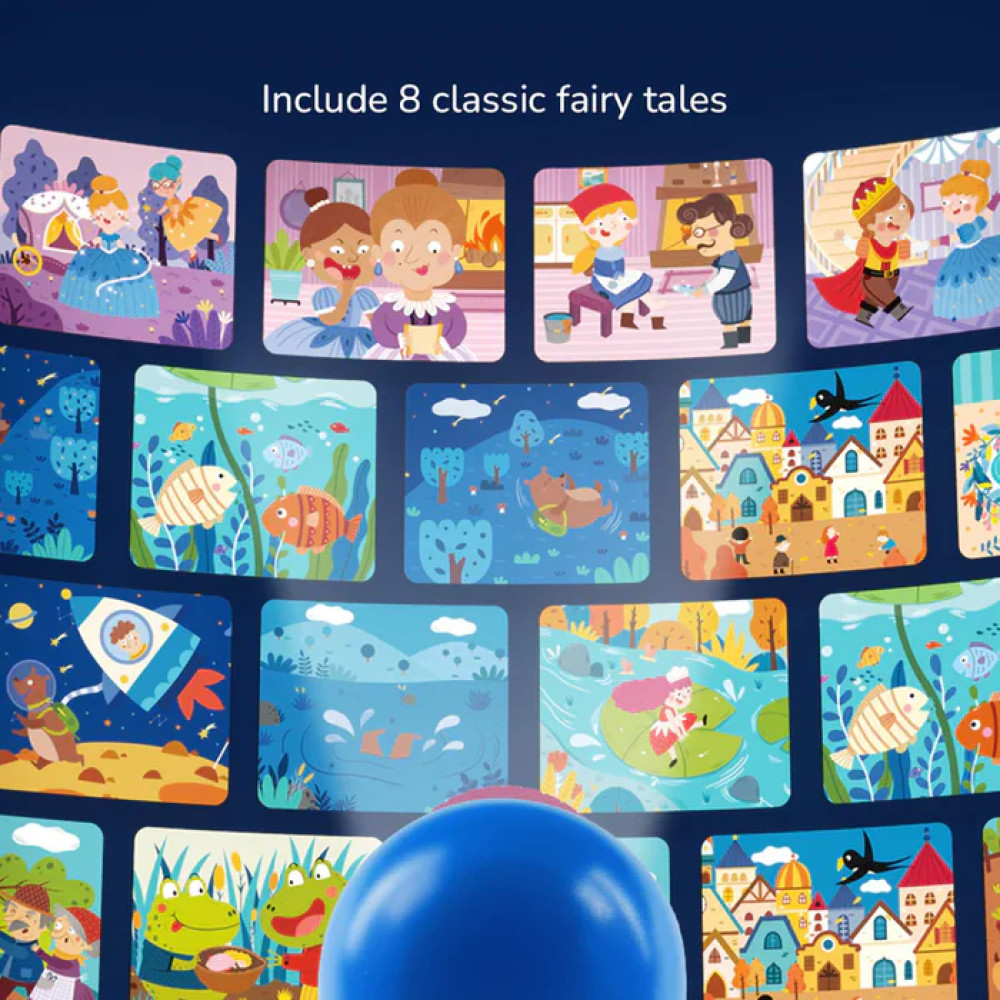 Проектор-сказочник для детей, 8 интересных сказок
