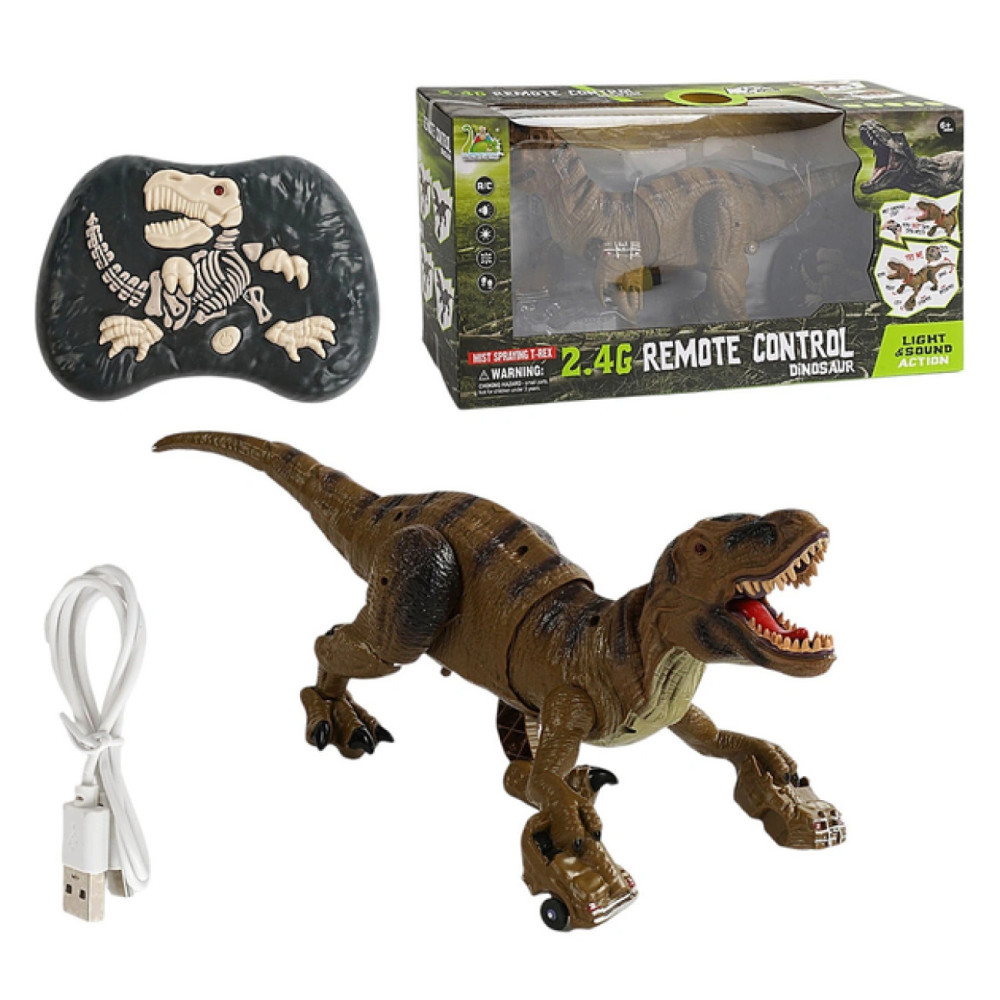 Радиоуправляемый динозавр T-Rex с эффектами для детей