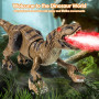 Радиоуправляемый динозавр T-Rex с эффектами для детей