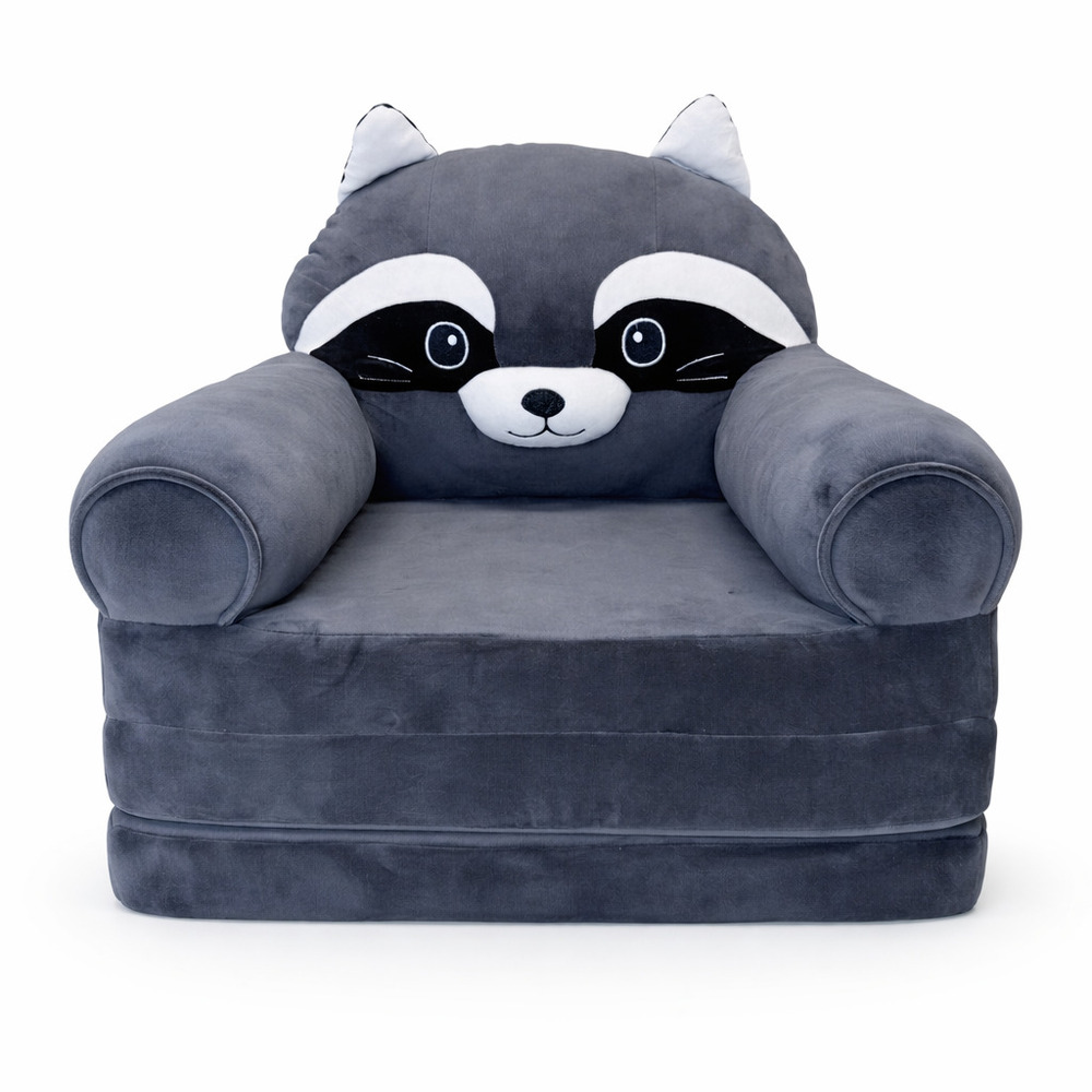 Детское мягкое креслице в виде Енотика