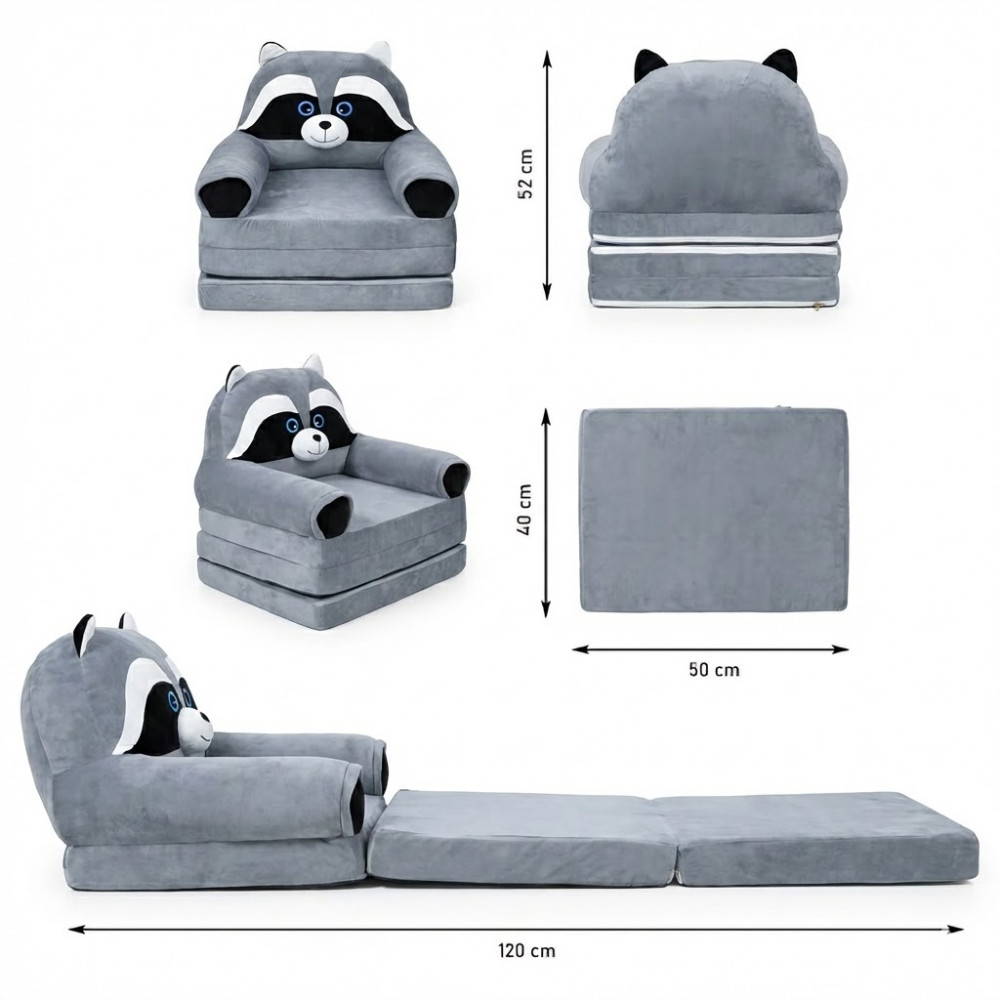 Детское кресло в виде Енота