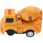 Пазловый детский автотрек с бетономешалкой, дорожка-пазл