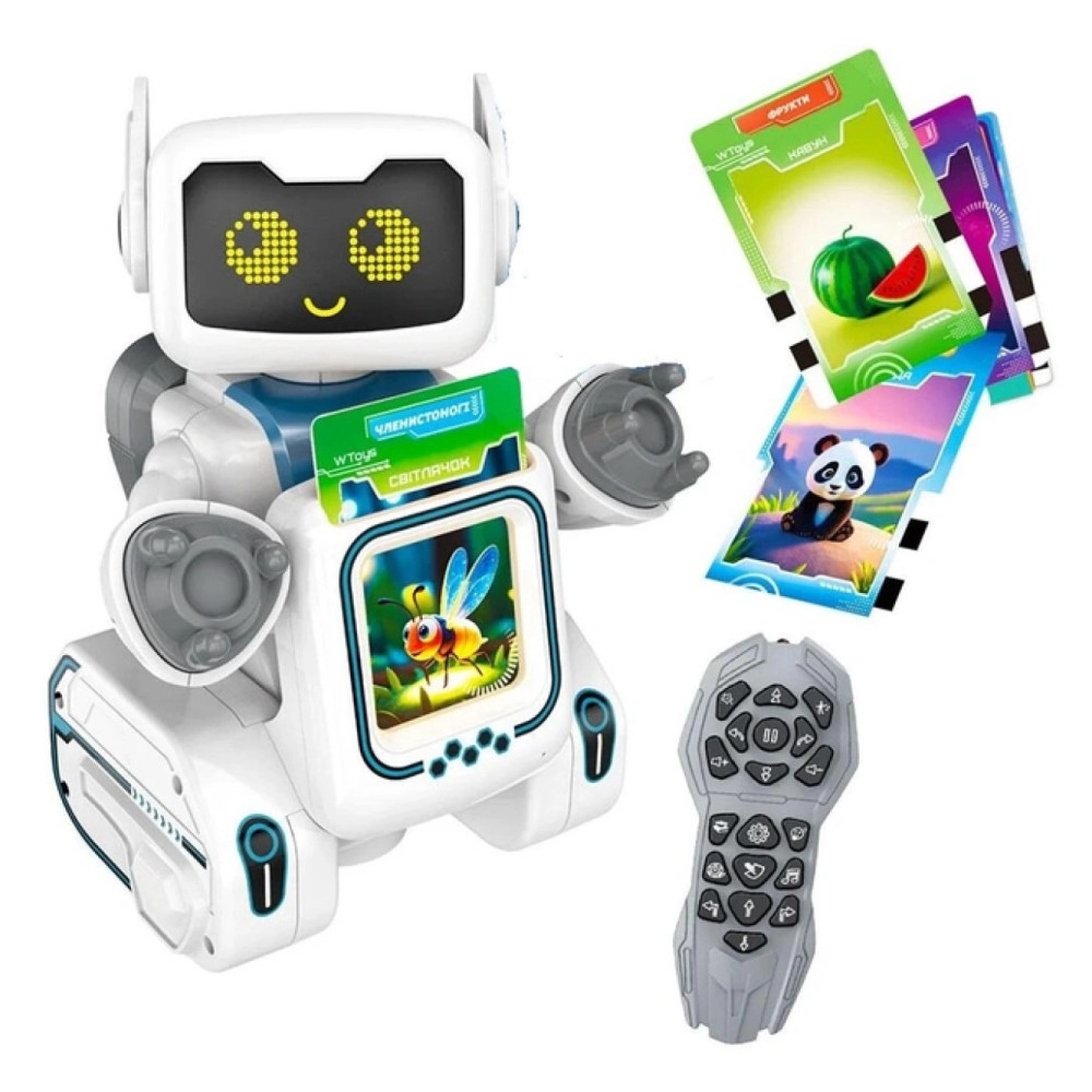 Робот-картридер с пультом управления и украинской озвучкой