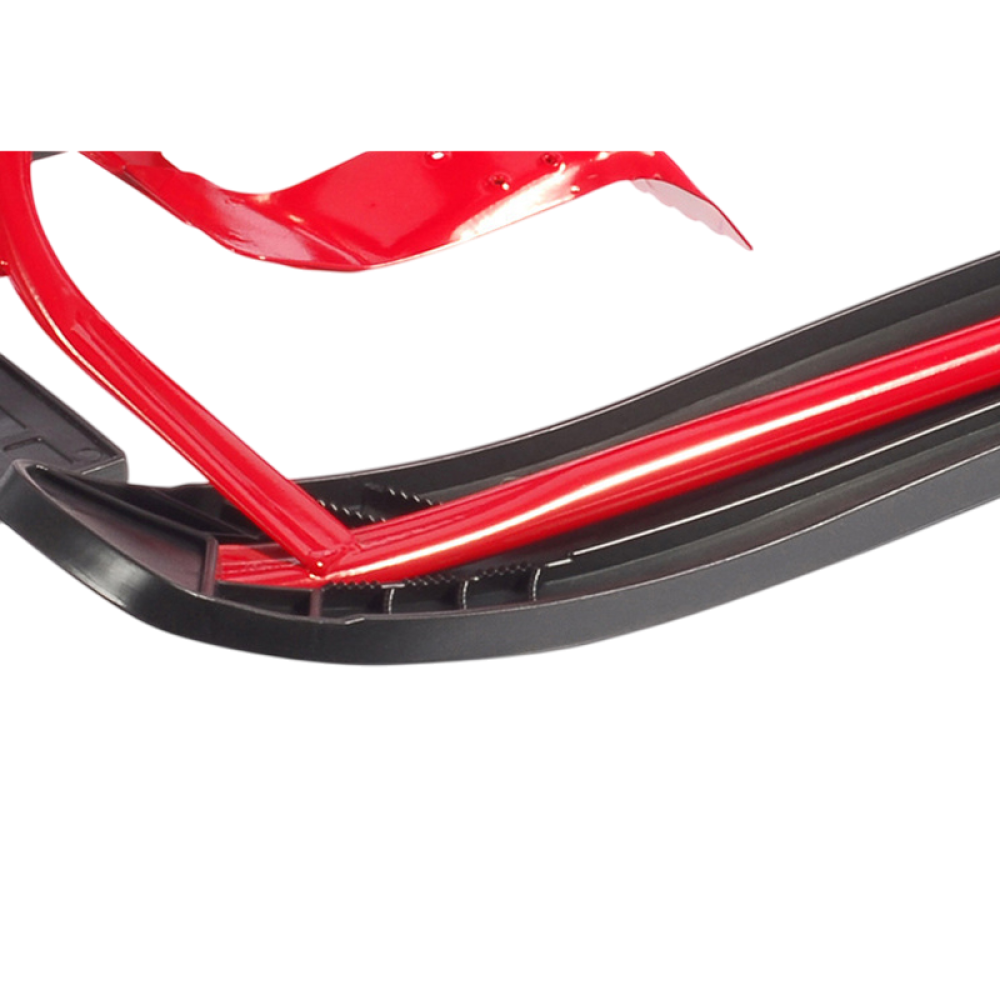 Снегокат со стальной рамой и рулем