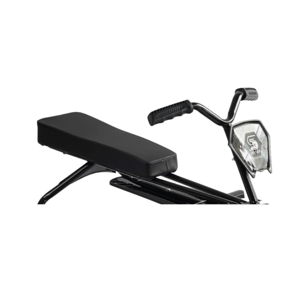 Снегокат с рулевым управлением и мягким сиденьем