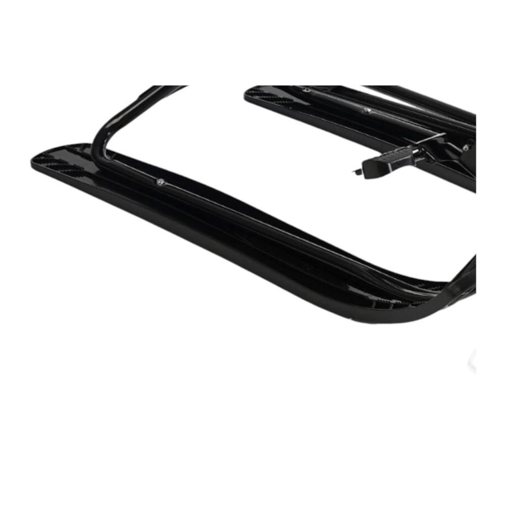 Снегокат с рулевым управлением и мягким сиденьем