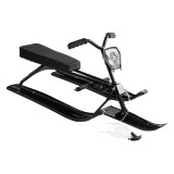 Снігокат з рульовим управлінням та мʼяким сидінням