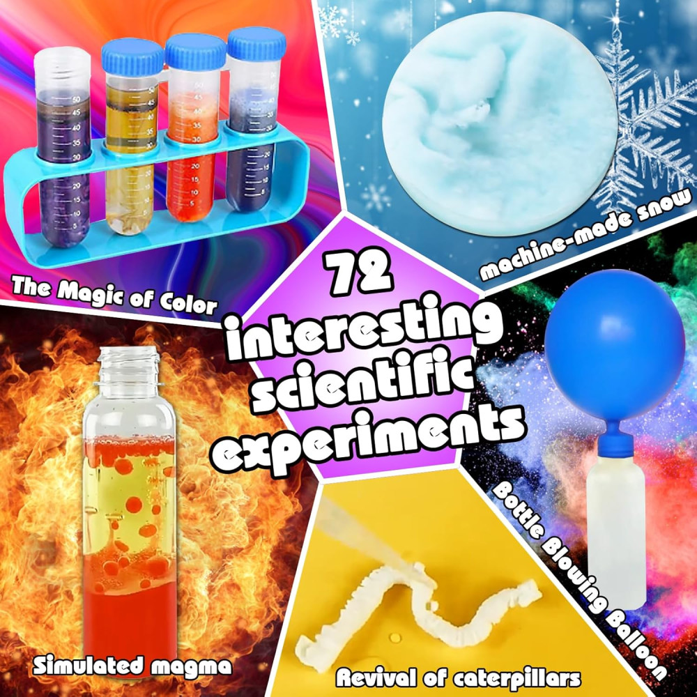 Детский научный набор "Юный химик" в пластмассовом кейсе