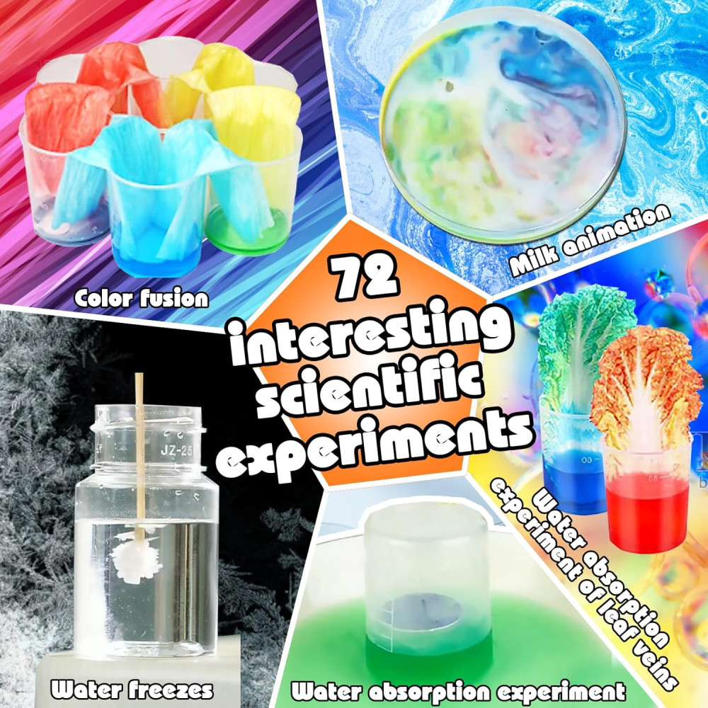 Детский научный набор "Юный химик" в пластмассовом кейсе