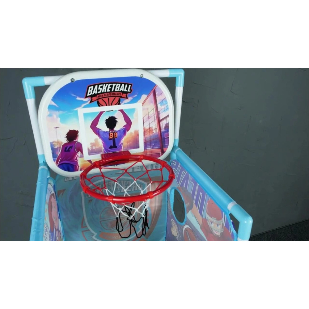 Спортивный набор: футбол, регби, теннис баскетбол с музыкой