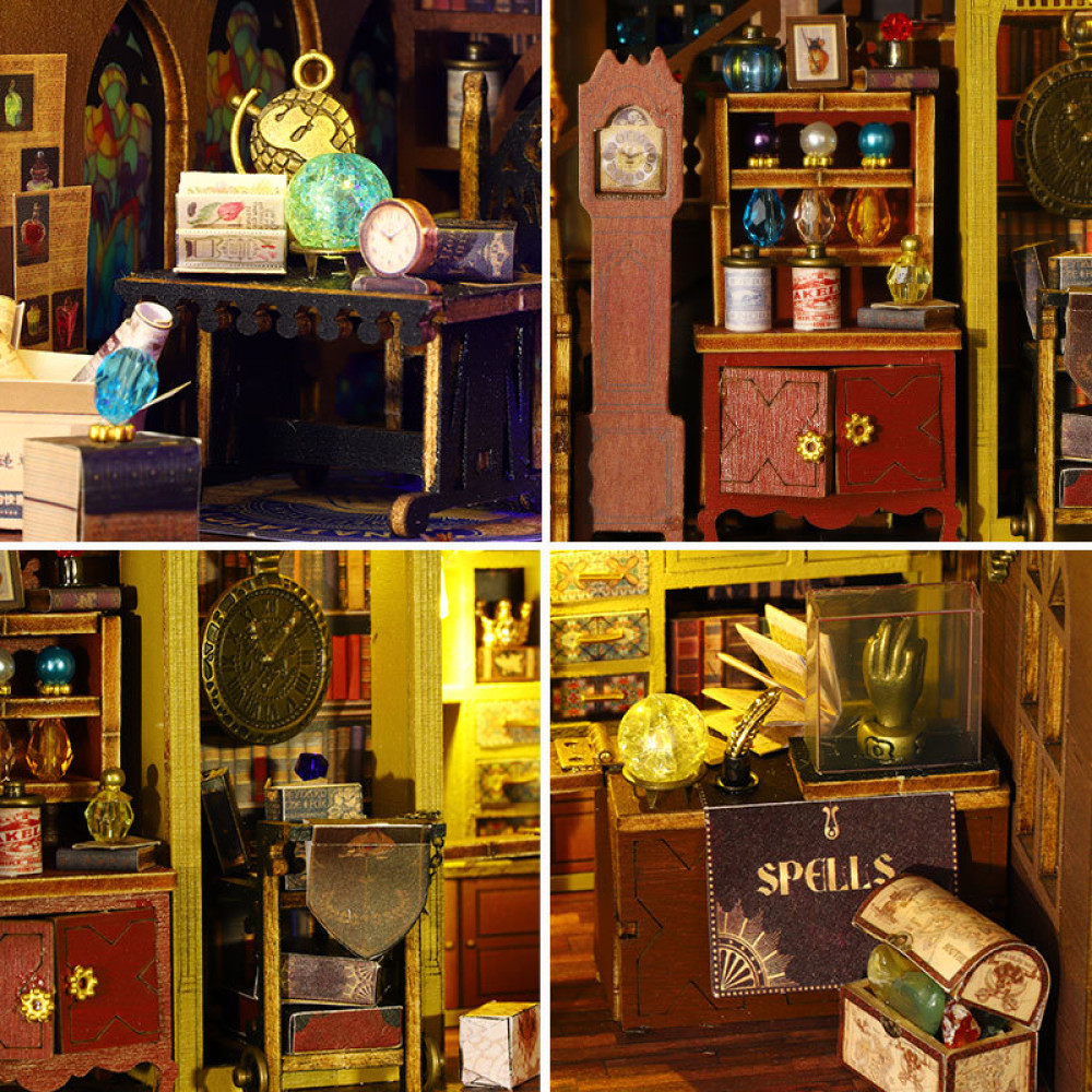 Румбокс "Волшебный дом с сокровищами" конструктор-набор с подсветкой