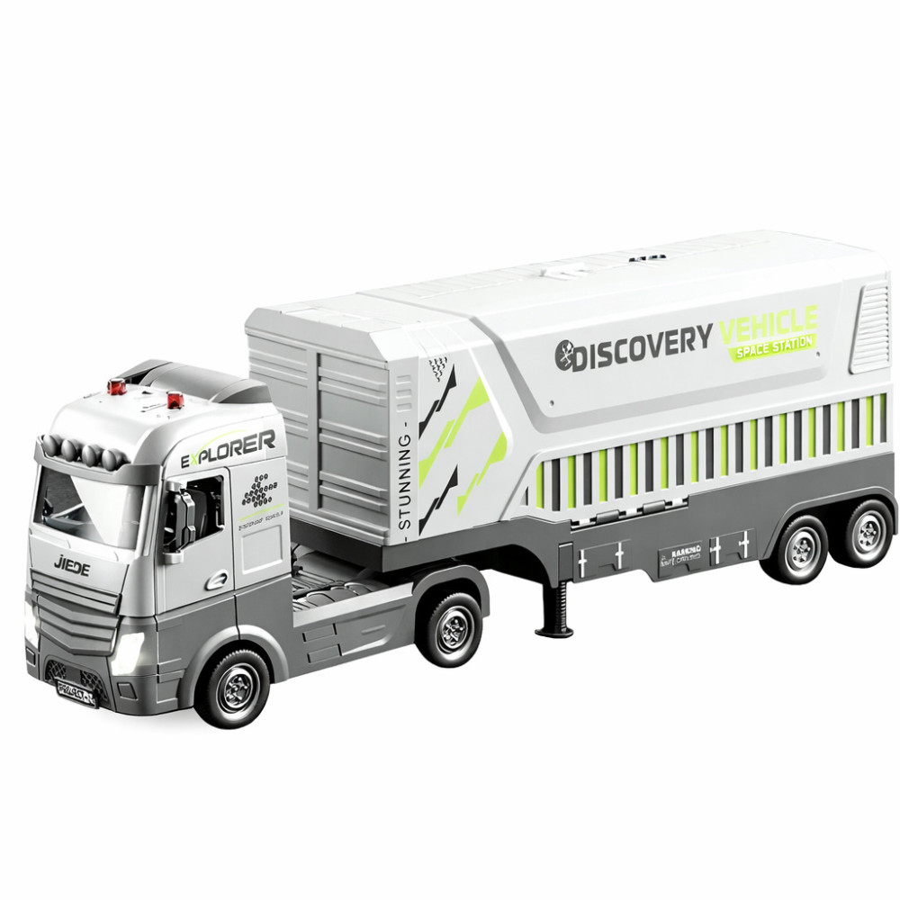 Pistă auto camion-stație de curse cu iluminare și sunet