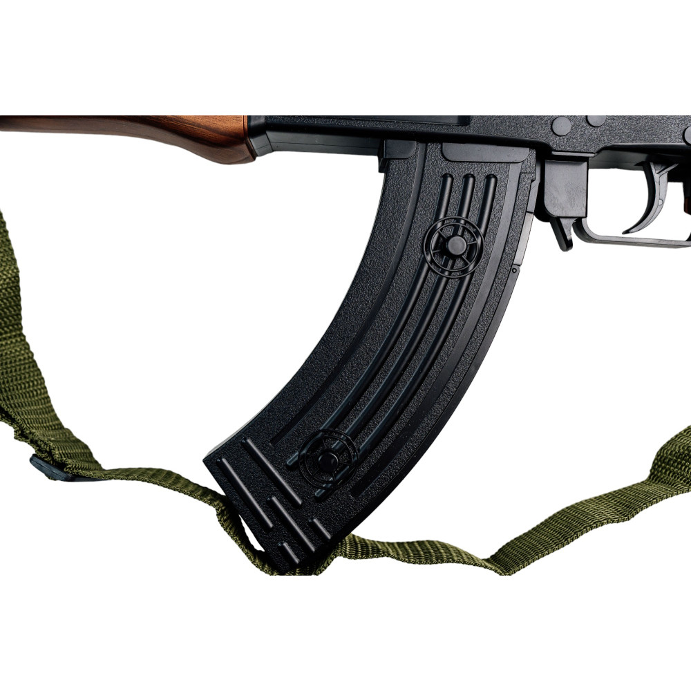 Автомат на орбизах AK-47, аккумуляторный, дерево